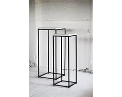 BAYOU Plinth - Black - White Top
