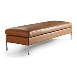 MONZA Daybed in Tan Leather