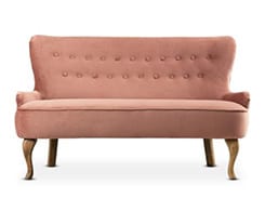 REBECCA Sofa - Dirty Pink Velvet