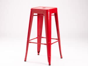 TOLIX Barstool Red