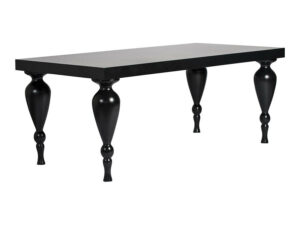 STORM Dining Table - Black - 2200 x 1200 - Available May 2022
