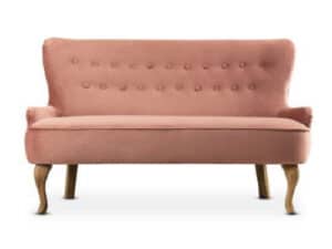 CANNES Sofa in Dirty Pink